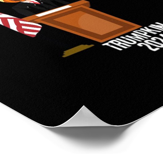 Trumpkin: Laten we Halloween weer een klassieker m Poster (Hoek)