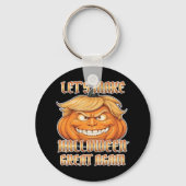 Trumpkin: Laten we Halloween weer een klassieker m Sleutelhanger (Voorkant)
