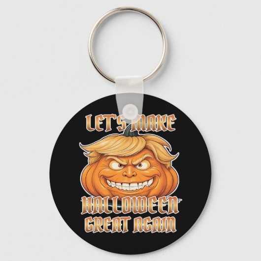 Trumpkin: Laten we Halloween weer een klassieker m Sleutelhanger (Voorkant)