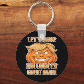Trumpkin: Laten we Halloween weer een klassieker m Sleutelhanger (Voorkant)