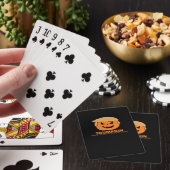 Trumpkin - Maak Halloween Groot Again Klassieker Pokerkaarten (Insitu)