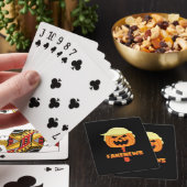 Trumpkin Maak Halloween Groot Again - Nieuws Klass Pokerkaarten (Insitu)