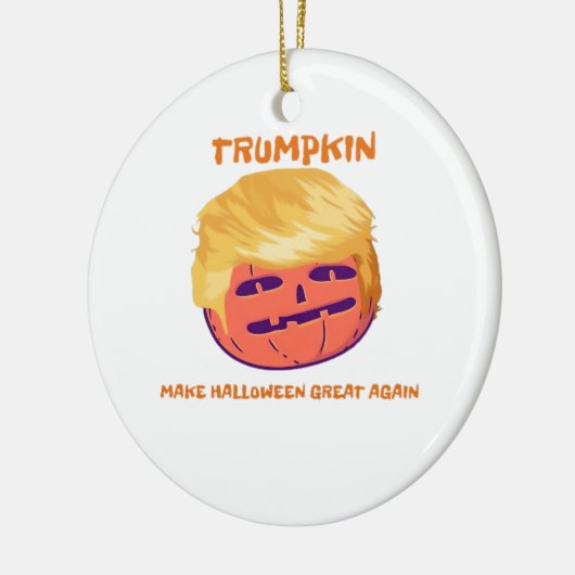 Trumpkin, maak Halloween keer op keer geweldig Keramisch Ornament (Links)