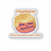 Trumpkin, maak Halloween keer op keer geweldig Sticker (Voorkant)