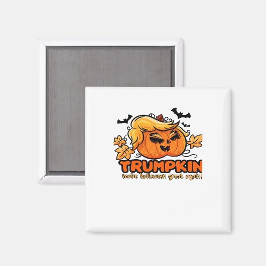 Trumpkin - Maak Halloween weer geweldig! - Grappig Magneet (Voorkant / Achterkant)