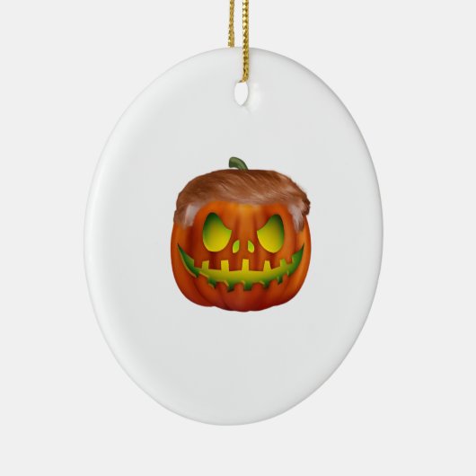 Trumpkin - Maak Halloween weer geweldig Keramisch Ornament (Rechts)