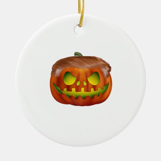 Trumpkin - Maak Halloween weer geweldig Keramisch Ornament (Voorkant)