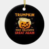 Trumpkin - Maak Halloween weer geweldig klassiek Keramisch Ornament (Voorkant)