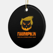 Trumpkin, maak Halloween weer geweldig klassiek Keramisch Ornament (Links)