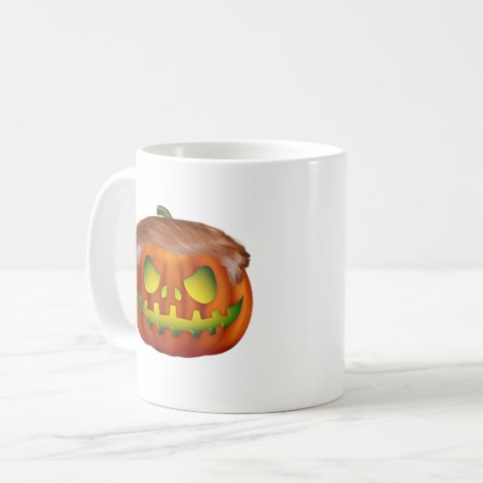 Trumpkin - Maak Halloween weer geweldig Koffiemok (Voorkant links)