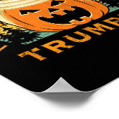 Trumpkin Maak Halloween Weer Groot Vintage Poster (Hoek)
