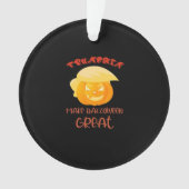Trumpkin maakt Halloween een geweldige klassieker Ornament (voorkant)