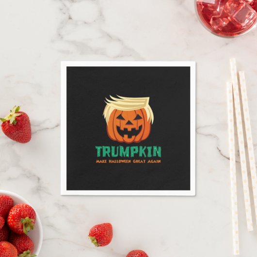Trumpkin maakt Halloween opnieuw geweldig Servet (Insitu)