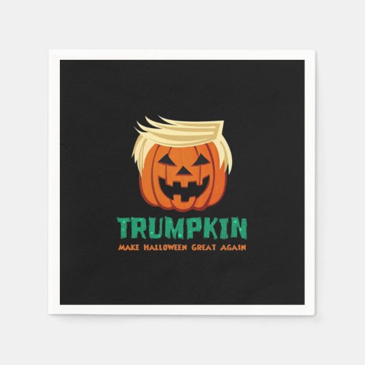 Trumpkin maakt Halloween opnieuw geweldig Servet (Voorkant)