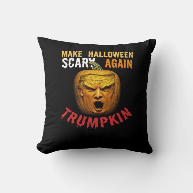 Trumpkin maakt Halloween weer angstaanjagend - Fun Kussen (Voorkant)