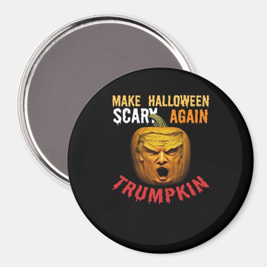 Trumpkin maakt Halloween weer angstaanjagend - Fun Magneet (Voorkant / Achterkant)