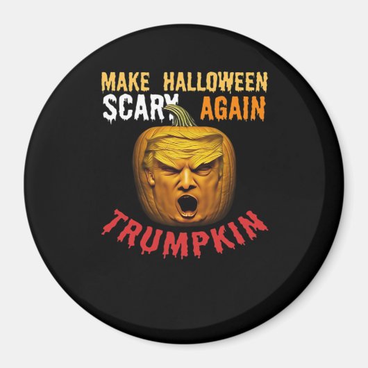 Trumpkin maakt Halloween weer angstaanjagend - Fun Magneet (Voorkant)