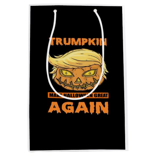 Trumpkin maakt Halloween weer een grappige klassie Medium Cadeauzakje (Voorkant)