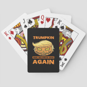 Trumpkin maakt Halloween weer een grappige klassie Pokerkaarten