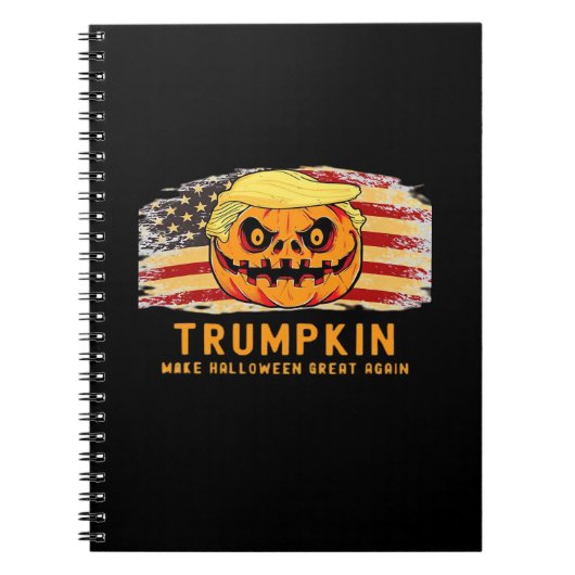 Trumpkin maakt Halloween weer geweldig Amerikaanse Notitieboek (Voorkant)