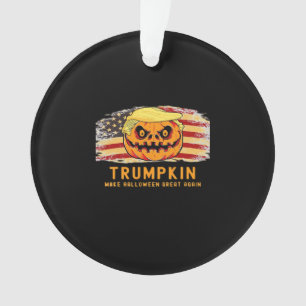 Trumpkin maakt Halloween weer geweldig Amerikaanse Ornament