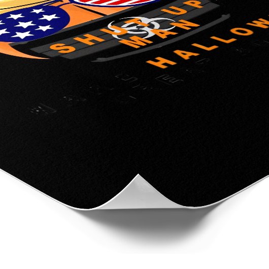 Trumpkin maakt Halloween weer geweldig cadeau Clas Poster (Hoek)