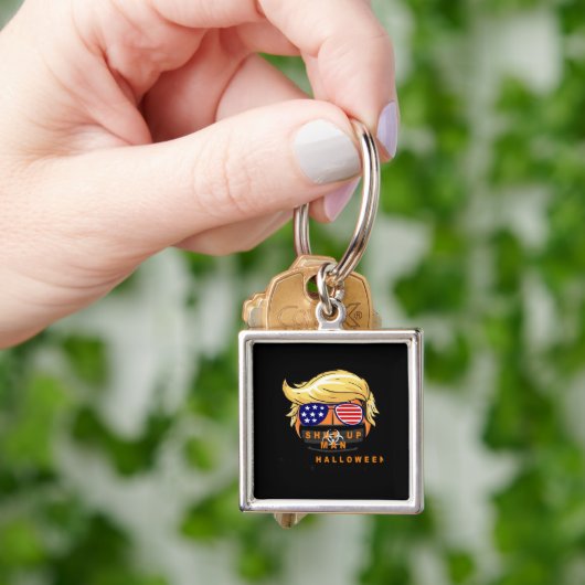 Trumpkin maakt Halloween weer geweldig cadeau Clas Sleutelhanger (Hand)