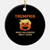Trumpkin maakt Halloween weer geweldig - Classic P Keramisch Ornament (Voorkant)