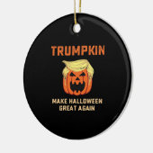 Trumpkin maakt Halloween weer geweldig - Classic P Keramisch Ornament (Links)
