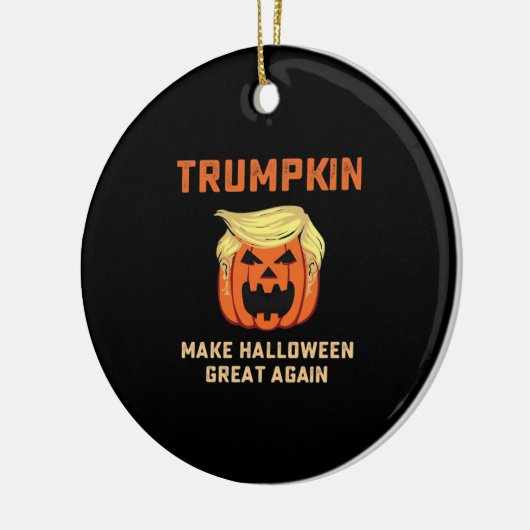 Trumpkin maakt Halloween weer geweldig - Classic P Keramisch Ornament (Links)
