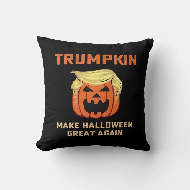 Trumpkin maakt Halloween weer geweldig - Classic P Kussen (Voorkant)