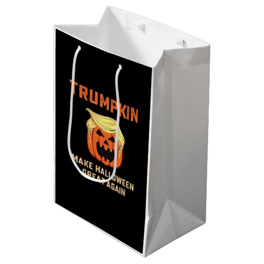 Trumpkin maakt Halloween weer geweldig - Classic P Medium Cadeauzakje (Voorkant Gekanteld)