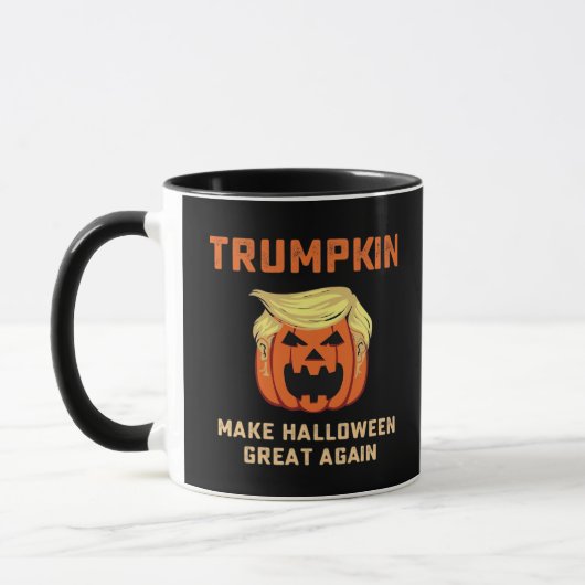 Trumpkin maakt Halloween weer geweldig - Classic P Mok (Links)