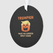 Trumpkin maakt Halloween weer geweldig - Classic P Ornament (voorkant)