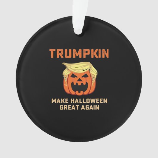 Trumpkin maakt Halloween weer geweldig - Classic P Ornament (voorkant)