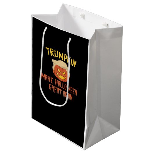 Trumpkin maakt Halloween weer geweldig - grappig k Medium Cadeauzakje (Voorkant Gekanteld)