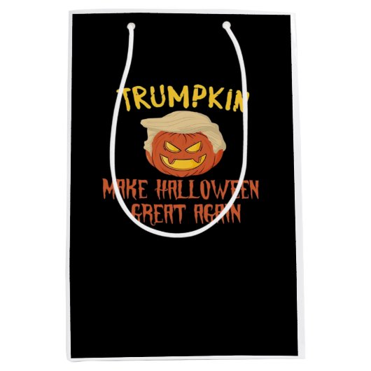 Trumpkin maakt Halloween weer geweldig - grappig k Medium Cadeauzakje (Voorkant)