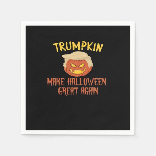 Trumpkin maakt Halloween weer geweldig - grappig k Servet (Voorkant)
