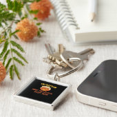 Trumpkin maakt Halloween weer geweldig - grappig k Sleutelhanger (Zijkant)