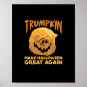 Trumpkin maakt Halloween weer geweldig grappig pol Poster (Voorkant)