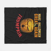 Trumpkin maakt Halloween weer geweldig - Grappige  Fleece Deken (Voorkant (Horizontaal))