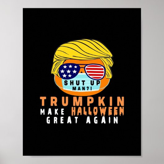 Trumpkin maakt Halloween weer geweldig grappige Qu Poster (Voorkant)