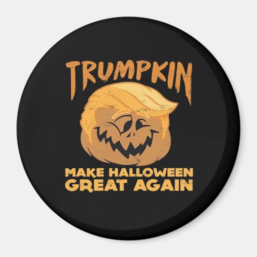 Trumpkin maakt Halloween weer geweldig Halloween D Magneet (Voorkant)