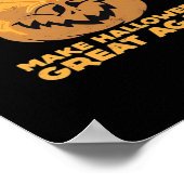 Trumpkin maakt Halloween weer geweldig Halloween D Poster (Hoek)