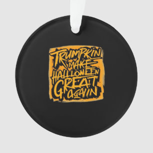 Trumpkin maakt Halloween weer geweldig - Herfstlui Ornament