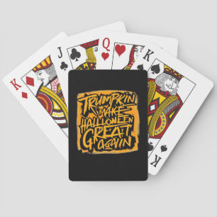 Trumpkin maakt Halloween weer geweldig - Herfstlui Pokerkaarten