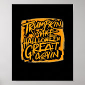 Trumpkin maakt Halloween weer geweldig - Herfstlui Poster (Voorkant)