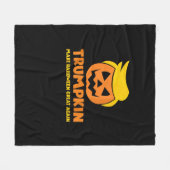 Trumpkin maakt Halloween weer geweldig Jack O Lant Fleece Deken (Voorkant (Horizontaal))