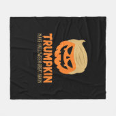 Trumpkin maakt Halloween weer geweldig Jack O Lant Fleece Deken (Voorkant (Horizontaal))