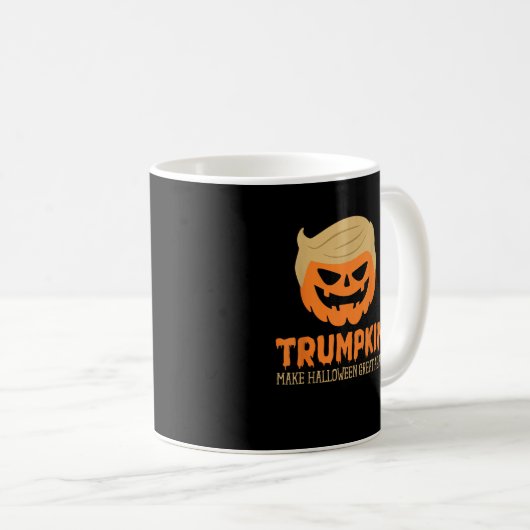 Trumpkin maakt Halloween weer geweldig Jack O Lant Koffiemok (Voorkant rechts)